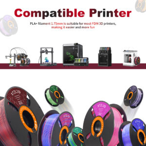 PLA Silk Dual-Color 3D Printer Filament 1.75mm 1KG - Dimoratic Coextrusion - Image 5